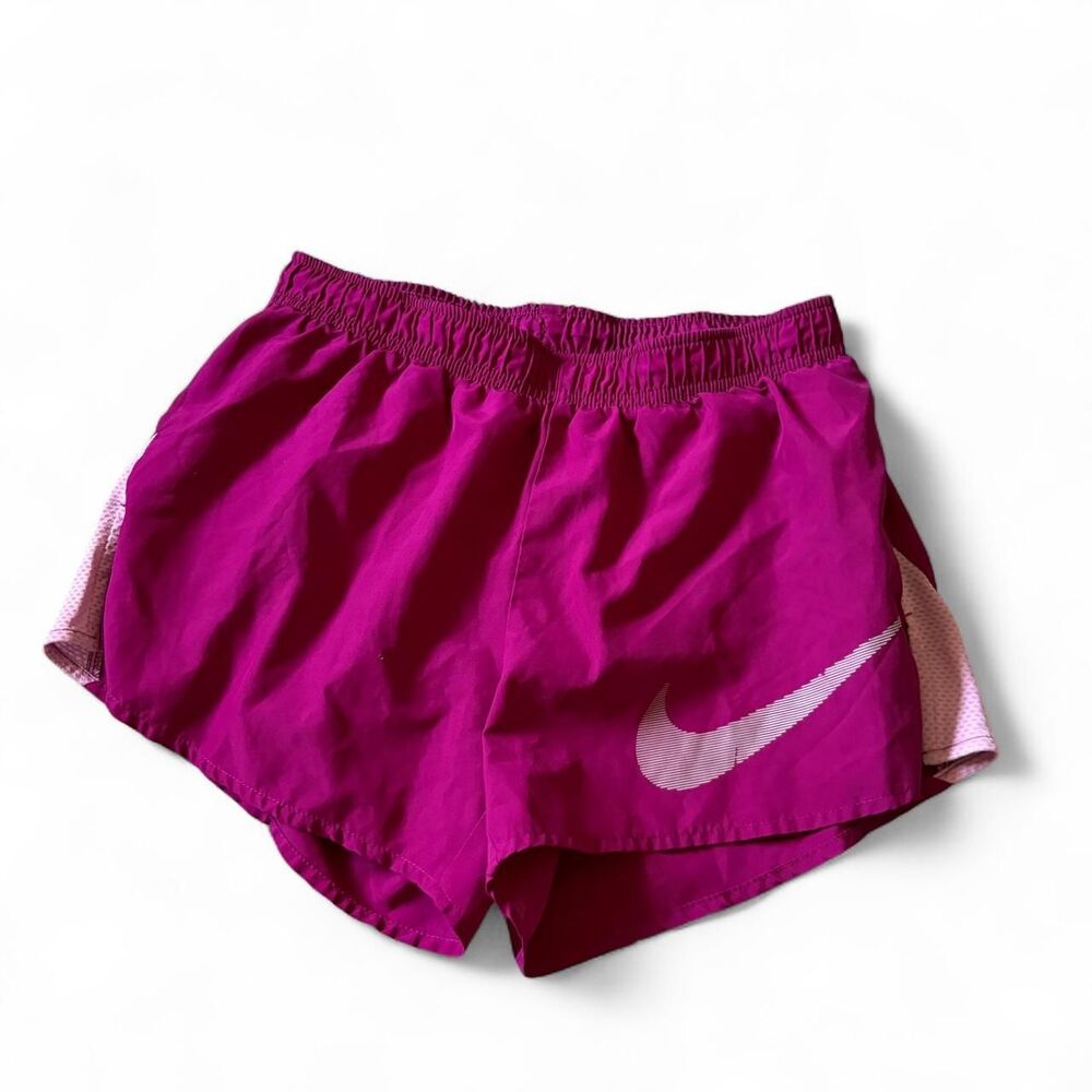Nike Women's Pink and Purple Shorts